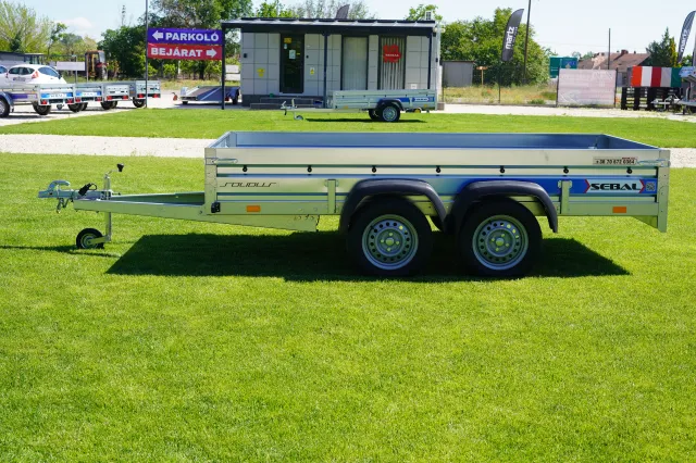 Remorcă 750 kg - Sebal Solidus 300 | 300x150/750kg - 2 axe