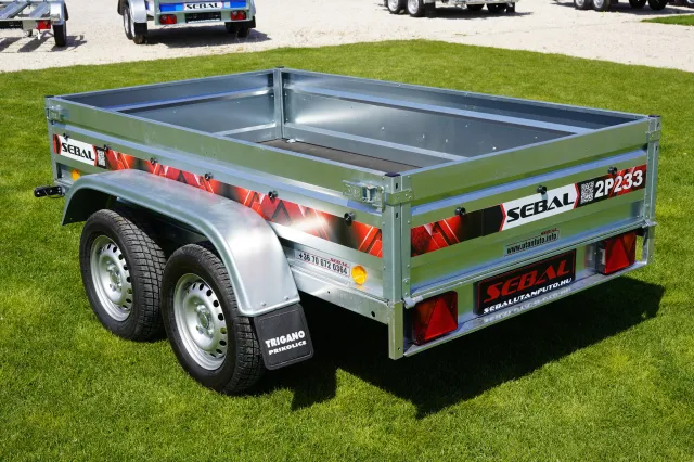 Remorcă 750 kg - Sebal 2P233 | 233x133/750kg - 2 axe