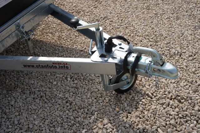 Remorcă 750 kg - Sebal D200 | 202x133/750kg - 1 axă