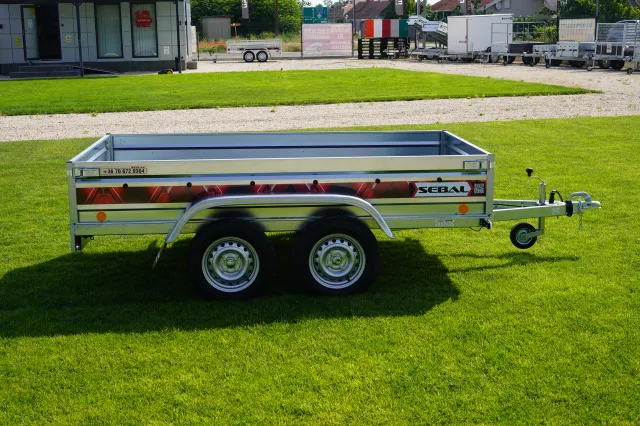Remorcă 750 kg - Sebal 2P265 | 265x150/750kg - 2 axe