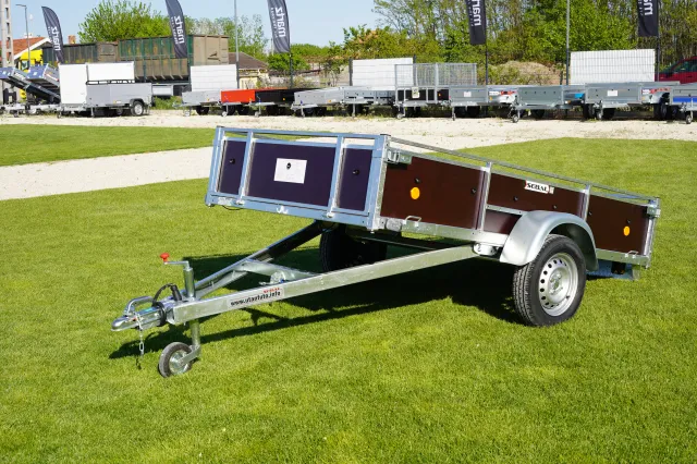 Remorcă 750 kg basculabil manual - Sebal D250 | 250x133/750kg - 1 axă