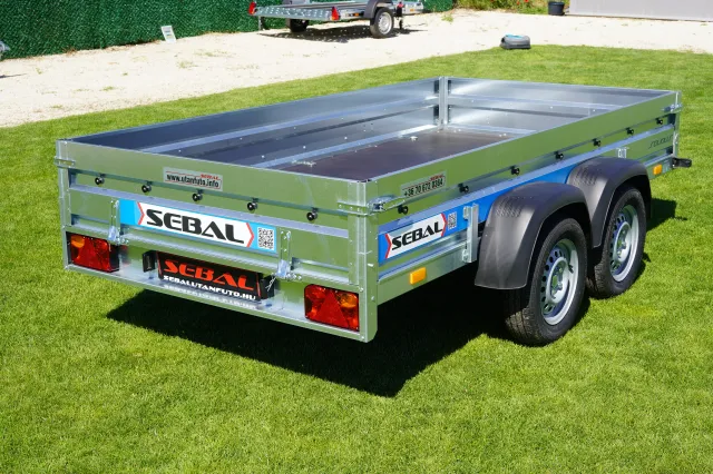 Remorcă 750 kg - Sebal Solidus 300 | 300x150/750kg - 2 axe