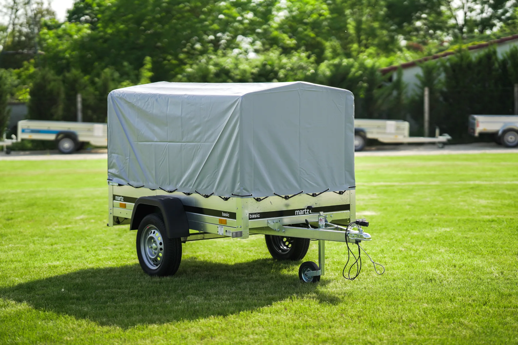 Remorcă 750 kg - Sebal Basic 200 cu prelata | 201x106x110cm / 750kg - 1 axă