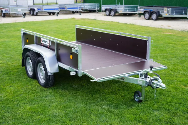Remorcă 750 kg - Sebal Premium 2D250 | 251x133/750kg - 2 axe